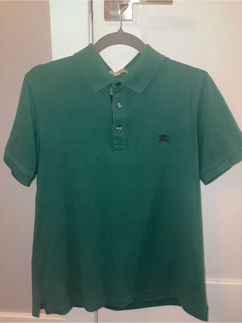 Burberry Dark Green Men’s Polo Shirt